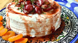 Brie and Blue Savory Cheesecake (No Bake) - This Is How I Cook