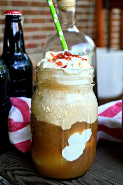 how to make a root beer float