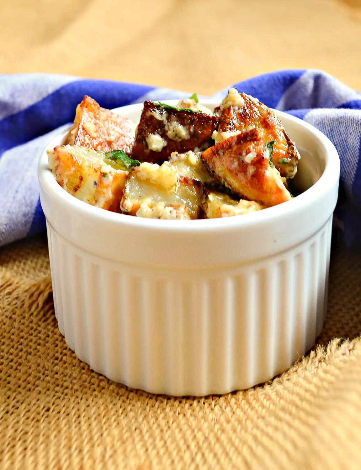 Roast Garlic Potato Salad