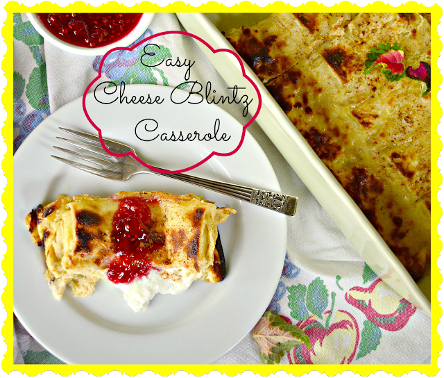 cheese blintz casserole recipe