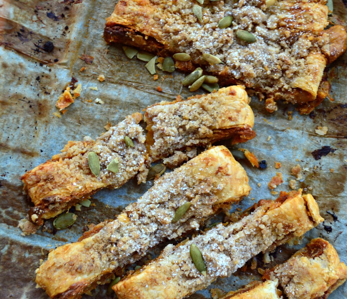 pumpkin puff pastry kringle