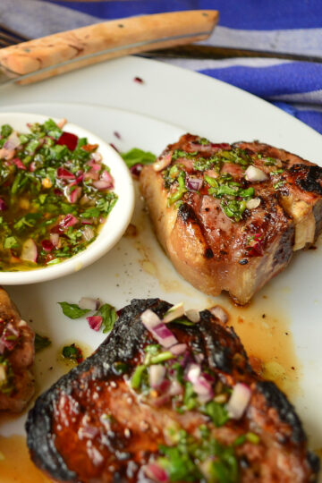 lamb chops with chimichurri 11 of 15