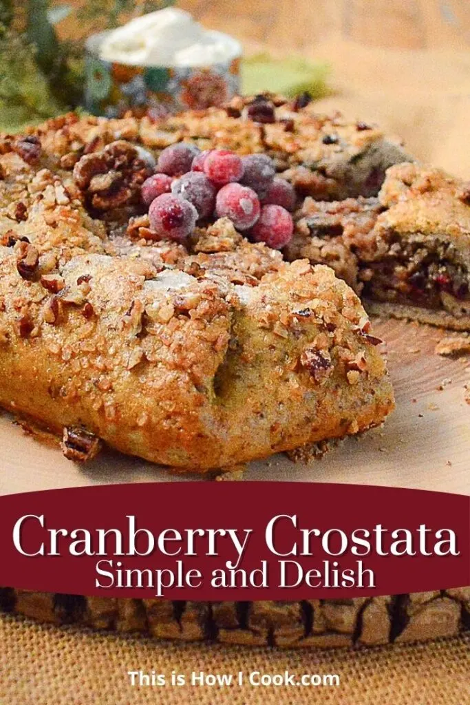 Cranberry Crostata