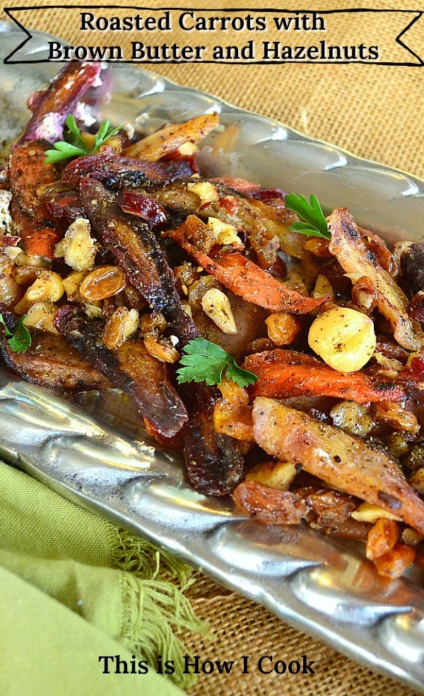 Roasted Carrots with Brown Butter