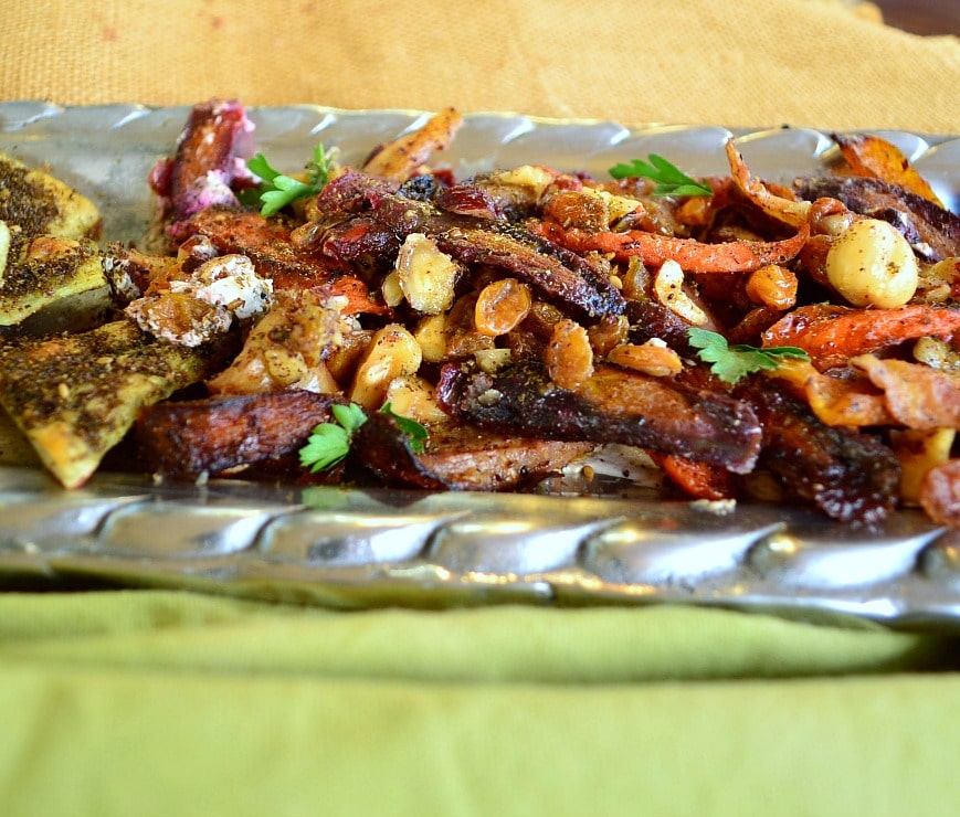 Roasted Carrots with Brown Butter