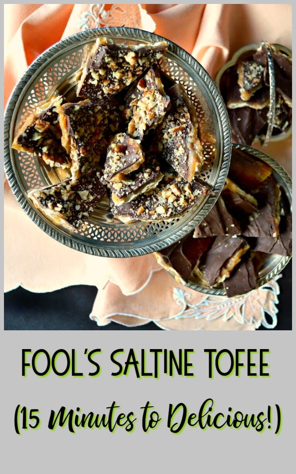 Fool's Saltine Toffee