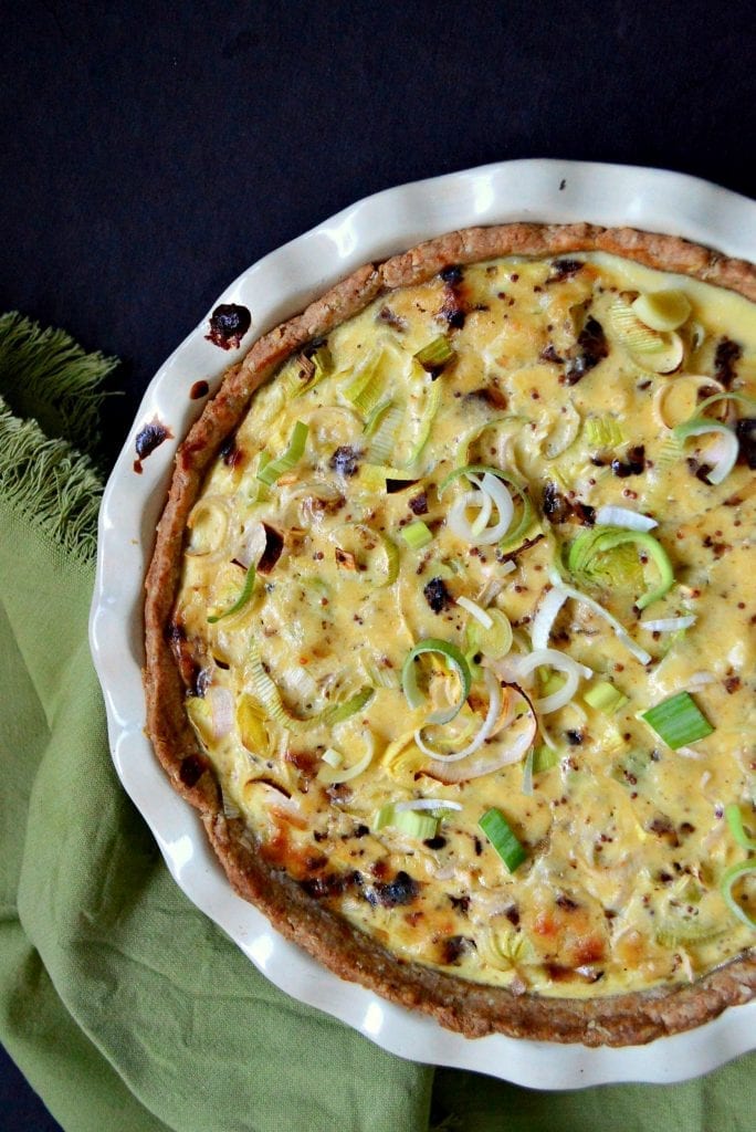 Bacon, Leek and Buttermilk Irish Pie