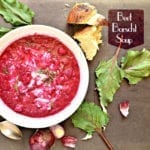 Beet Borscht Soup from The Old Country