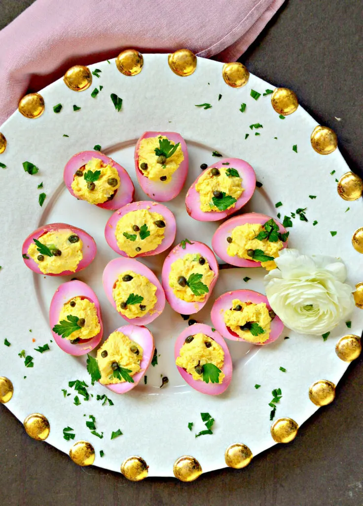 pickled deviled eggs without pickling spice