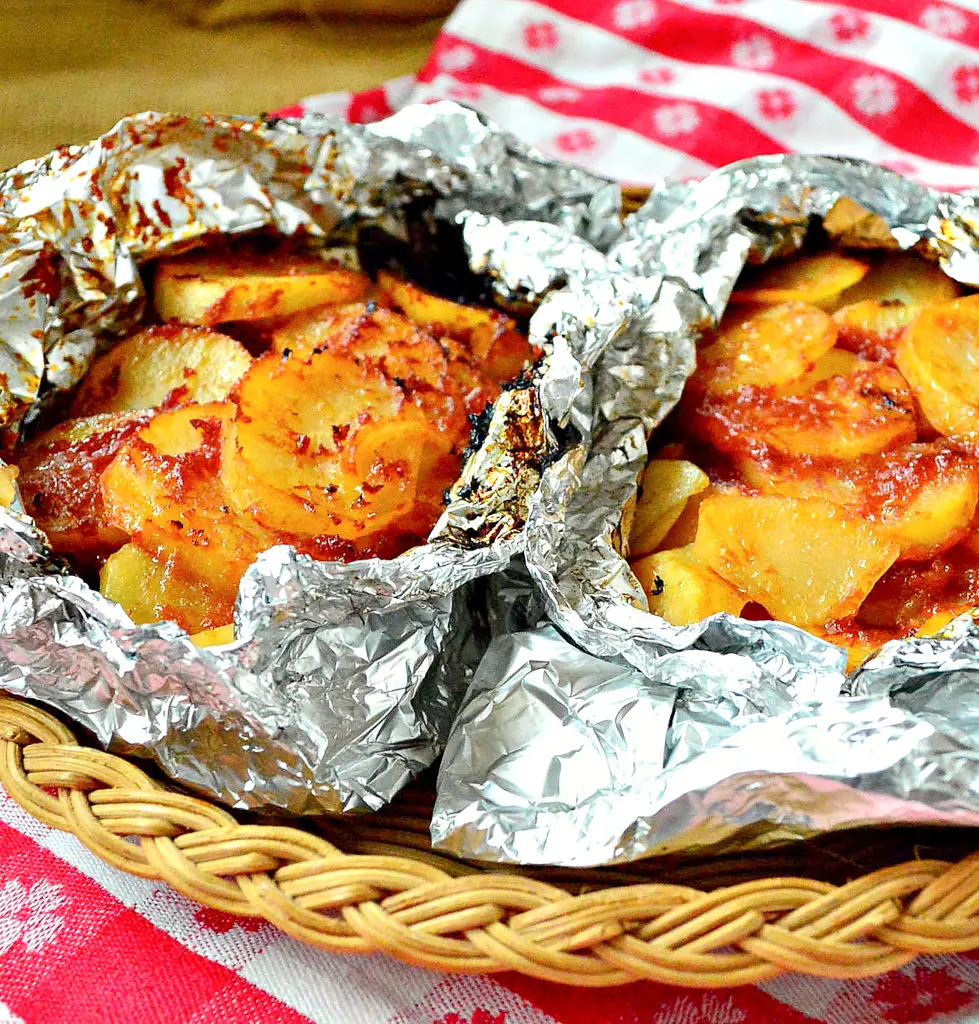 Grilled Potatoes in Foil