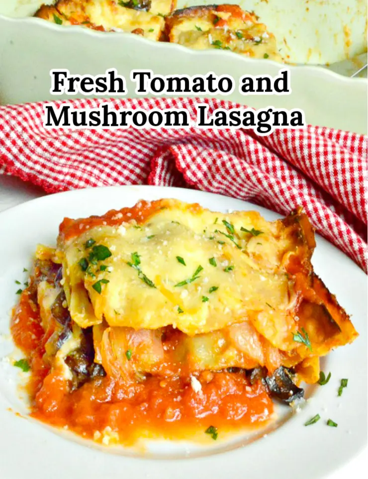Fresh Tomato Lasagna Recipe Pic