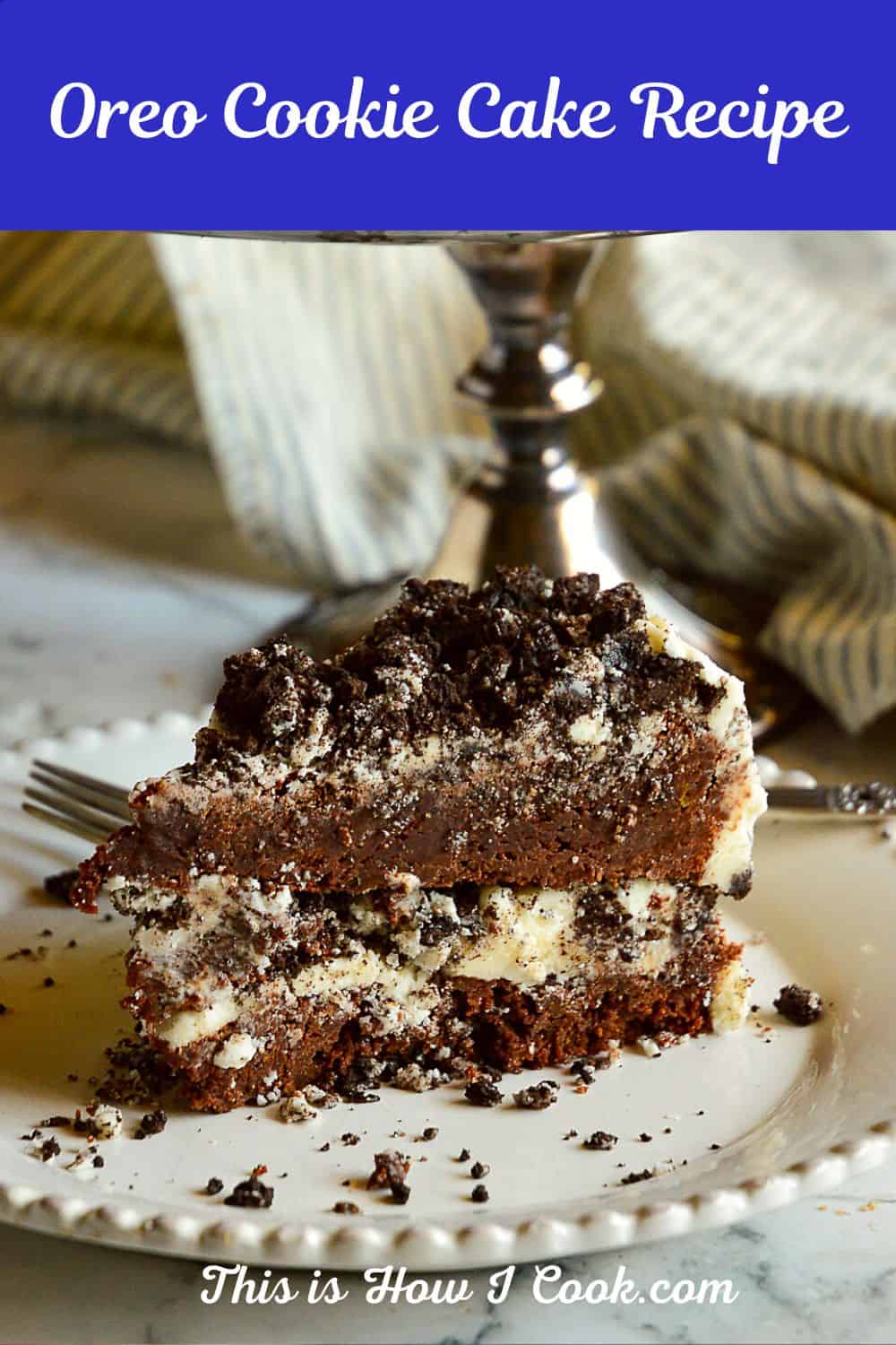 Oreo Cake Recipe with Oreo Buttercream - This Is How I Cook