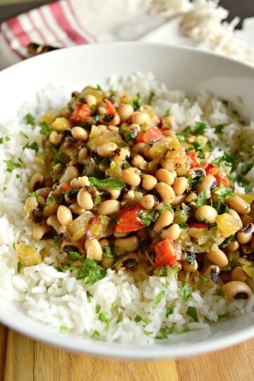 hoppin john black eyed peas 6