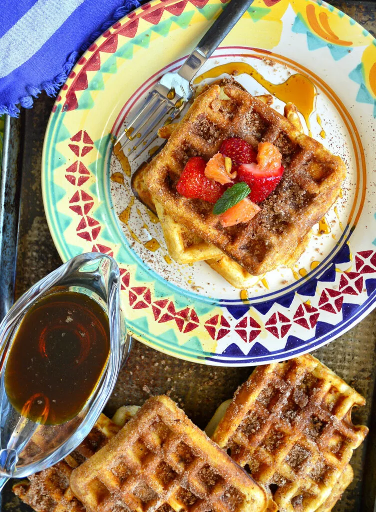 churro waffles