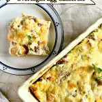 Egg Casserole with Salami and Wine