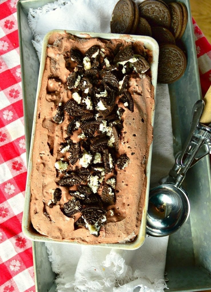 No Churn Oreo Ice Cream