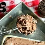 CHocolate Oreo No Churn Ice Cream