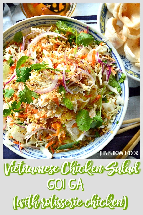 Vietnamese Chicken Salad (Goi Ga).