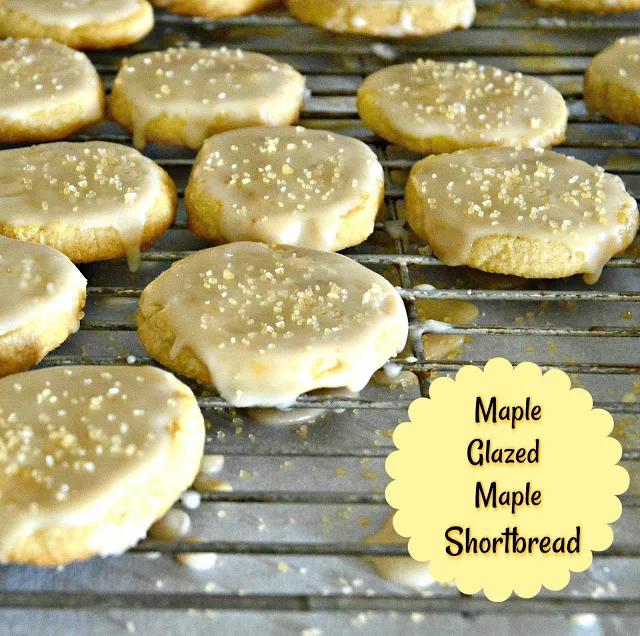 maple shortbread cookies