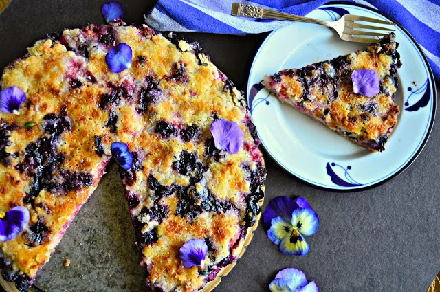 Raspberry Crumble Tart