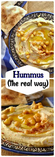 This is REAL HUMMUS. It is made from dried chickpeas. It is addictive and delicious. It converts hummus haters. It spreads like frosting and is silky smooth. It might even be better than frosting. www.thisishowicook.com #hummus #appetizer