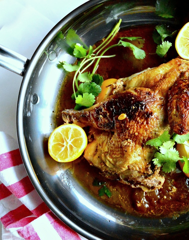 Skillet Roast Chicken with Lemon - This Is How I Cook