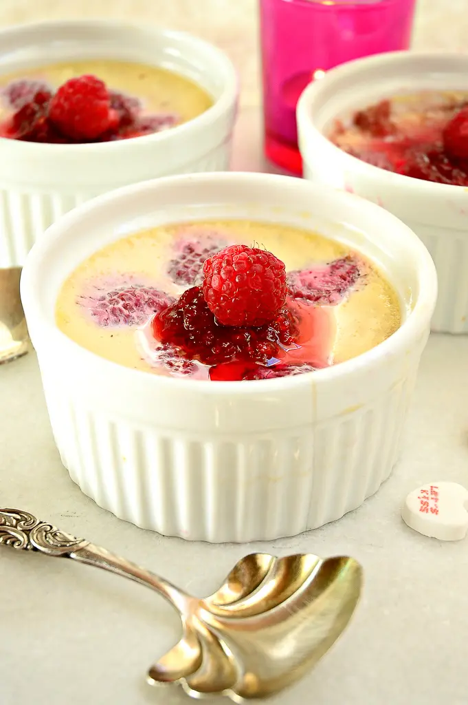 Raspberry Custard