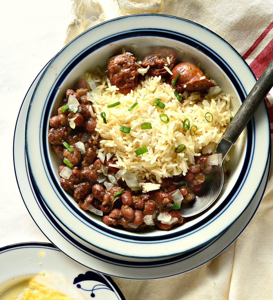 what to serve with red beans and rice