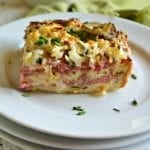 Overnight Reuben Strata