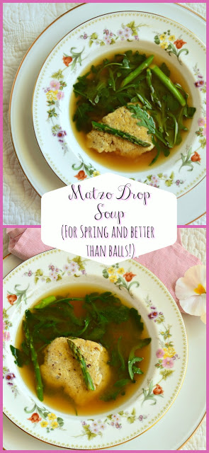 Matzo Egg Drop Soup Recipe