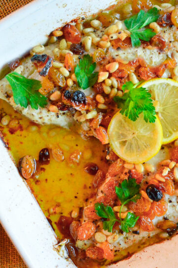 sweet and sour fish baked in olive oil 10 of 11
