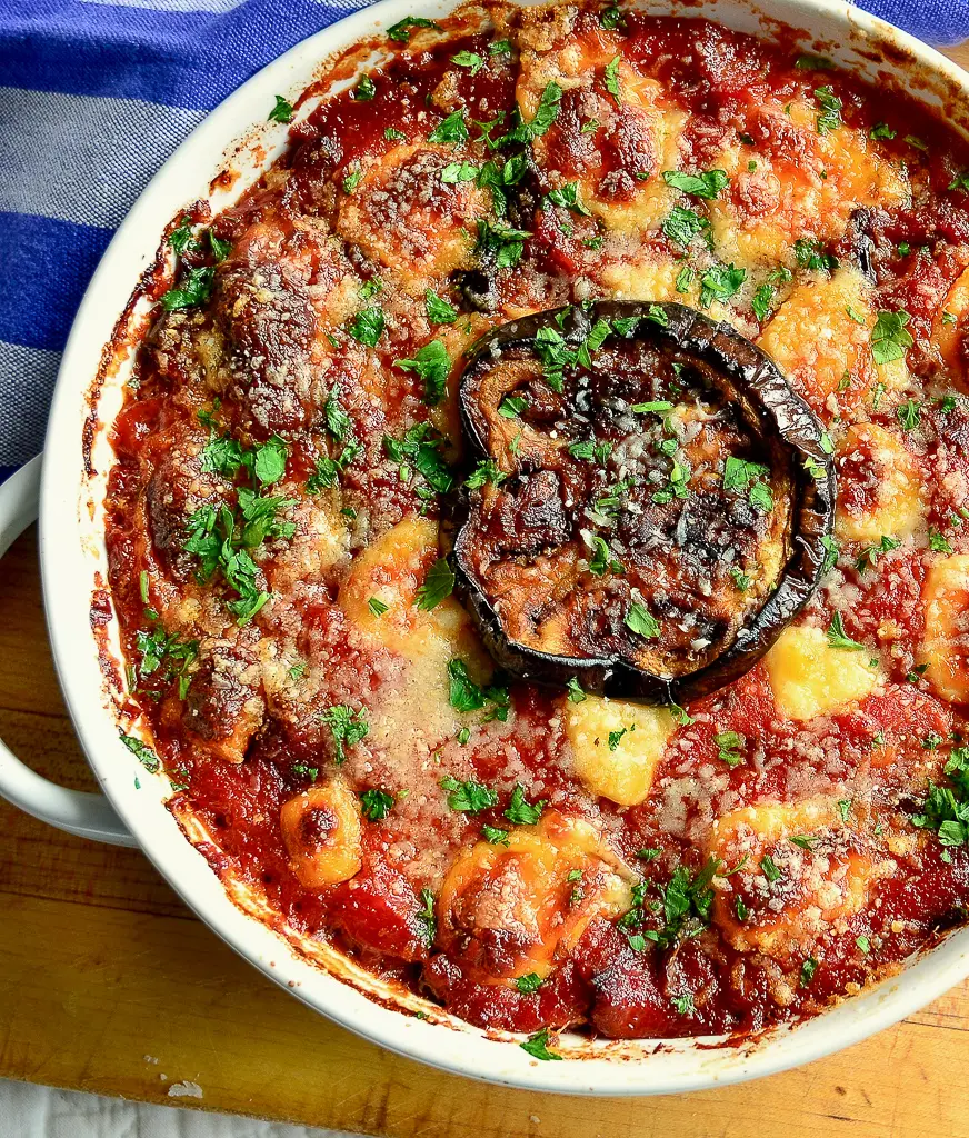 Easy Cheesy Eggplant Casserole