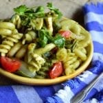 Cilantro Pesto Pasta Salad