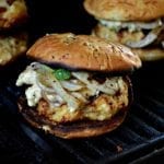 French Onion Grilled chicken Burgers