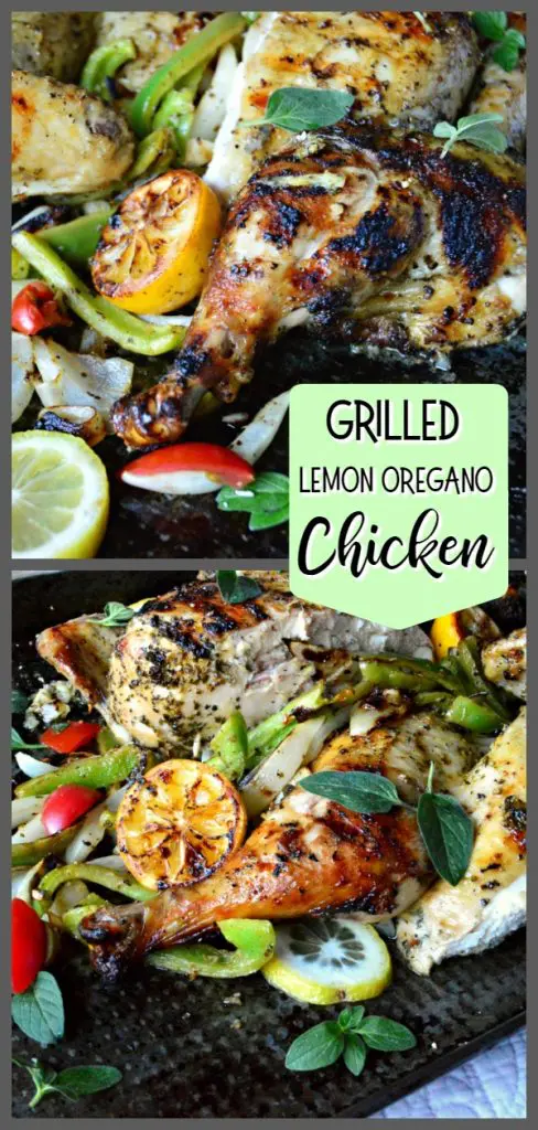 Lemon Oregano Greek Grilled Chicken