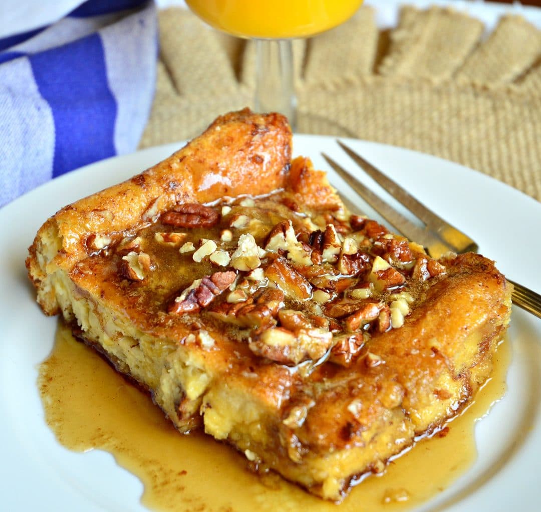 French Toast Casserole with Pecans