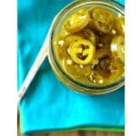 Pickled Jalapenos in Mason Jar