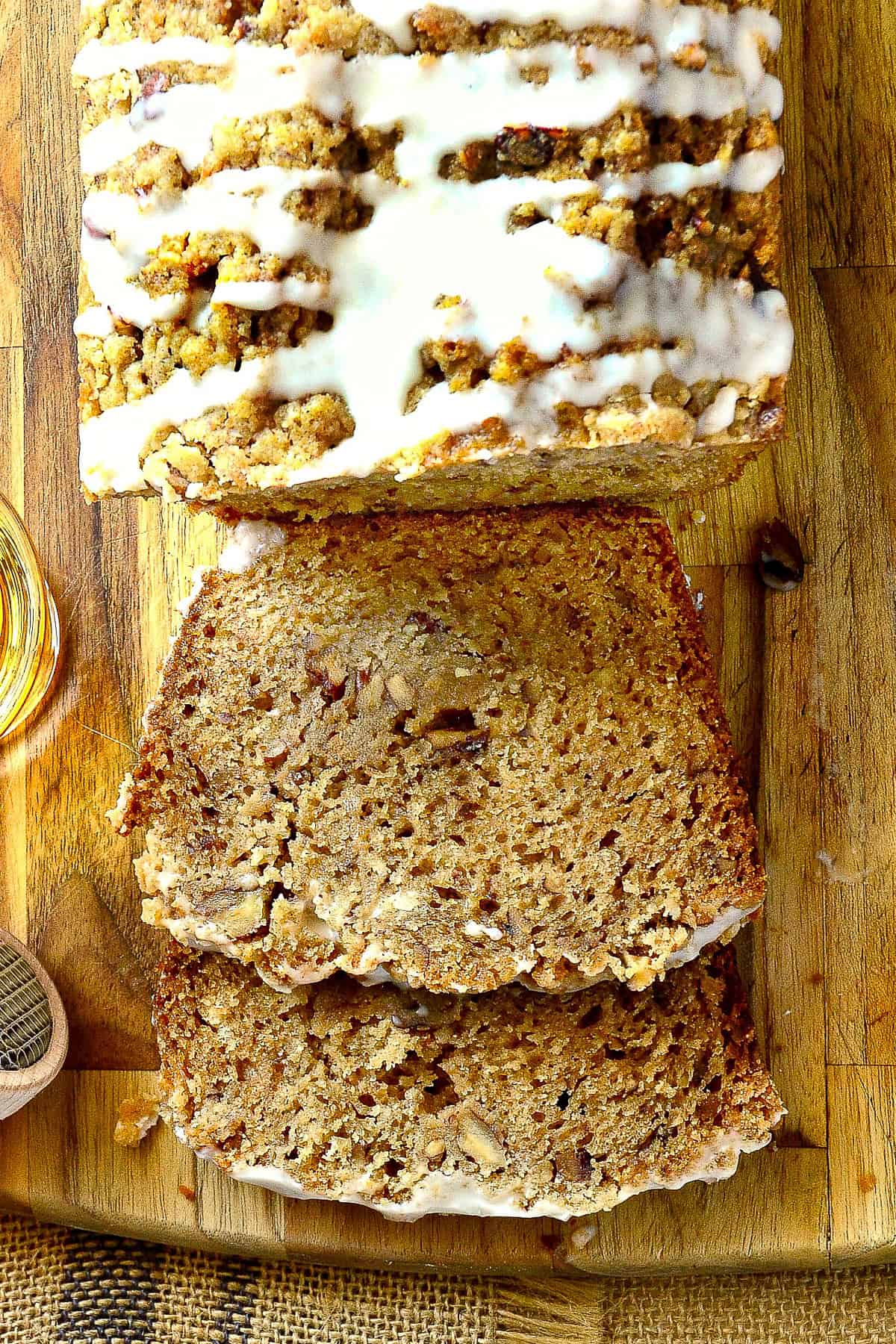 loaf of Jewish honey cake recipe