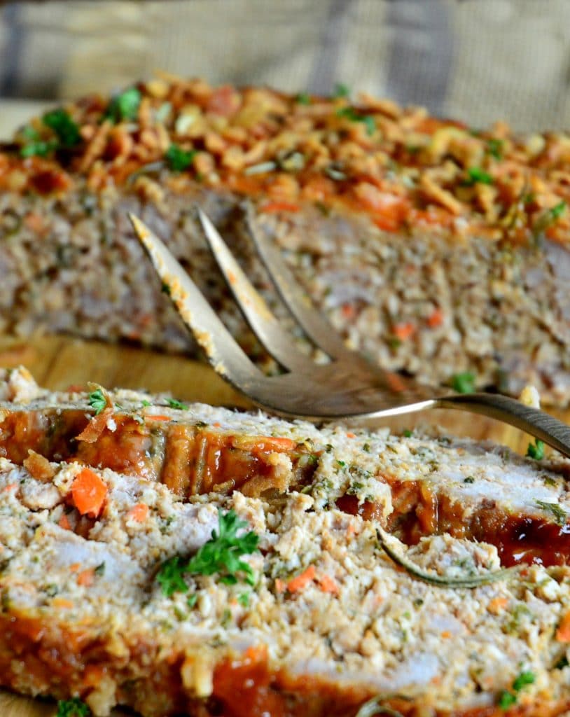 Chicken and Pork Meatloaf