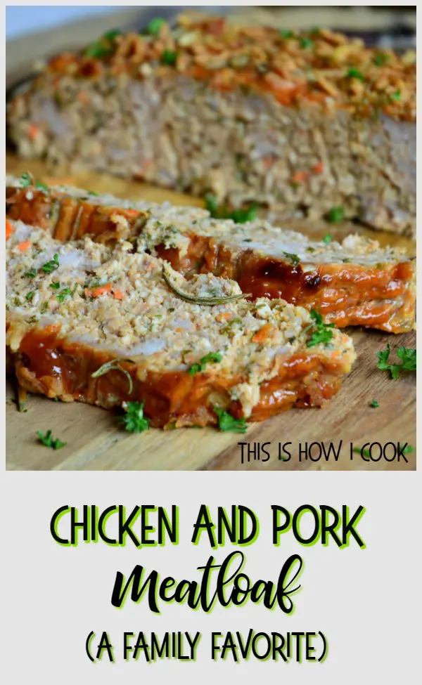 Chicken and Pork Meatloaf