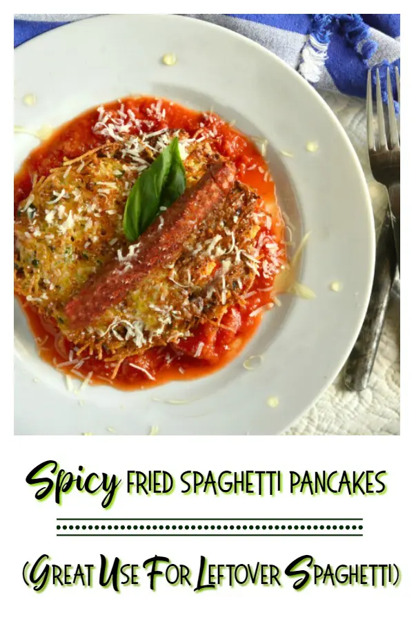 Fried Spaghetti Pancake