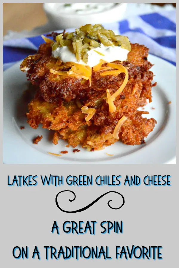 Recipe: New Mexican Green Chile + Potato Pancakes