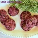 Ginger Molasses Cookies