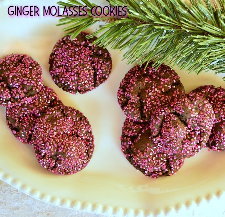 Ginger Molasses Cookies