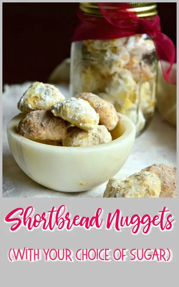 Shortbread Cookie Nuggets