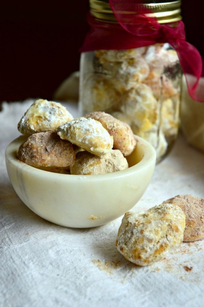 shortbread cookie nuggets