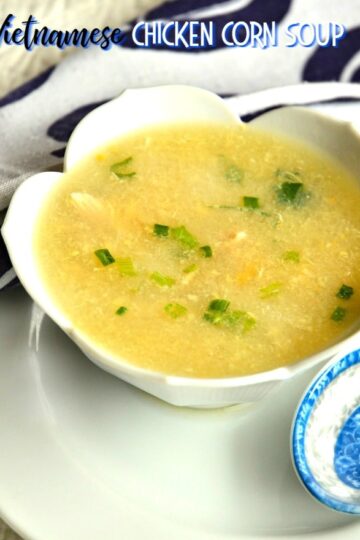 Vietnamese Chicken Corn Soup Title 0304