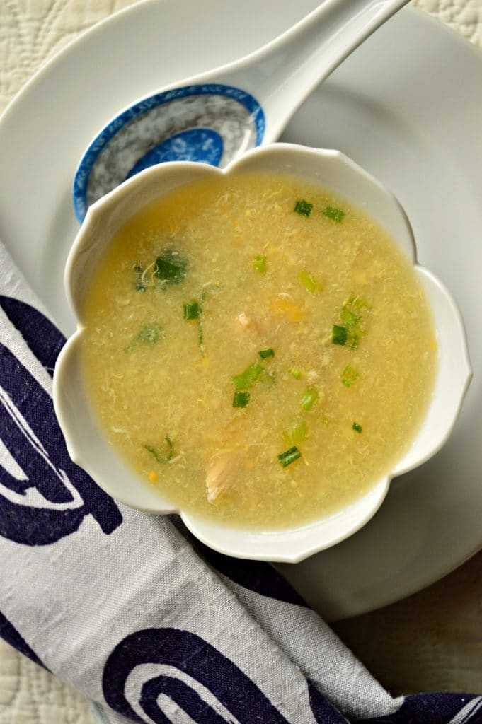 Vietnamese Chicken Corn Soup