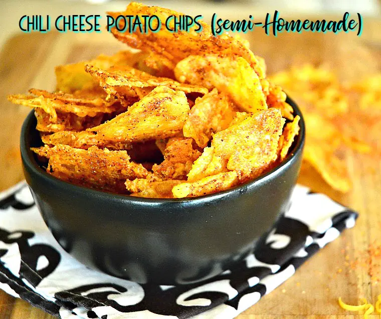 Chili Cheese potato Chips Semi Homemade
