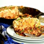 Best Tamale Pie in skillet